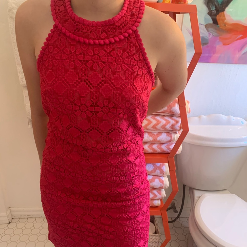 Trina Turk Azalea colored dress